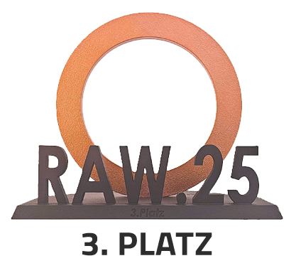 Raw Award 2025 – 3. Platz